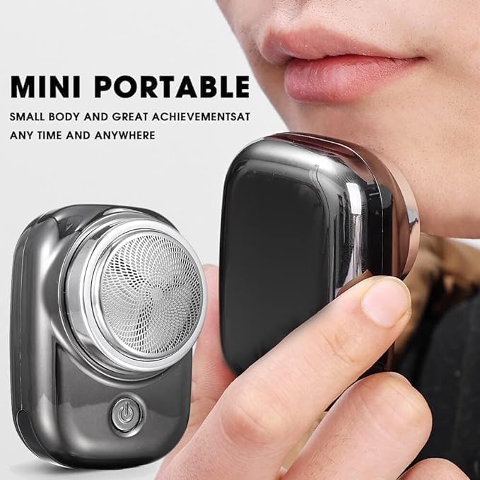 Mini Portable Electric Shaver – USB Rechargeable