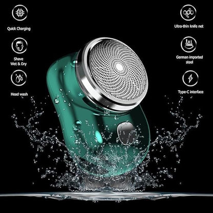 Mini Portable Electric Shaver – USB Rechargeable