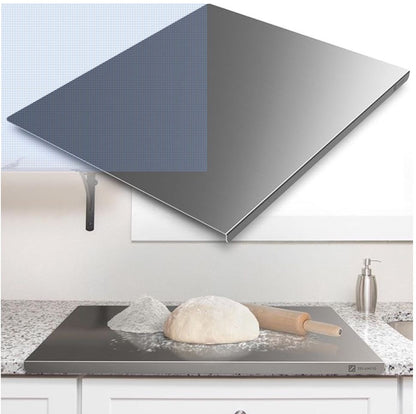 Premium Stainless Steel Countertop Protector & Dough Kneading Board