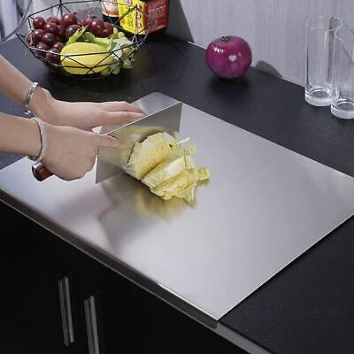 Premium Stainless Steel Countertop Protector & Dough Kneading Board