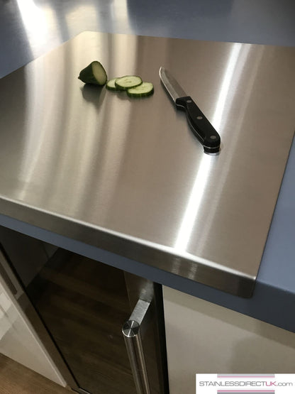 Premium Stainless Steel Countertop Protector & Dough Kneading Board